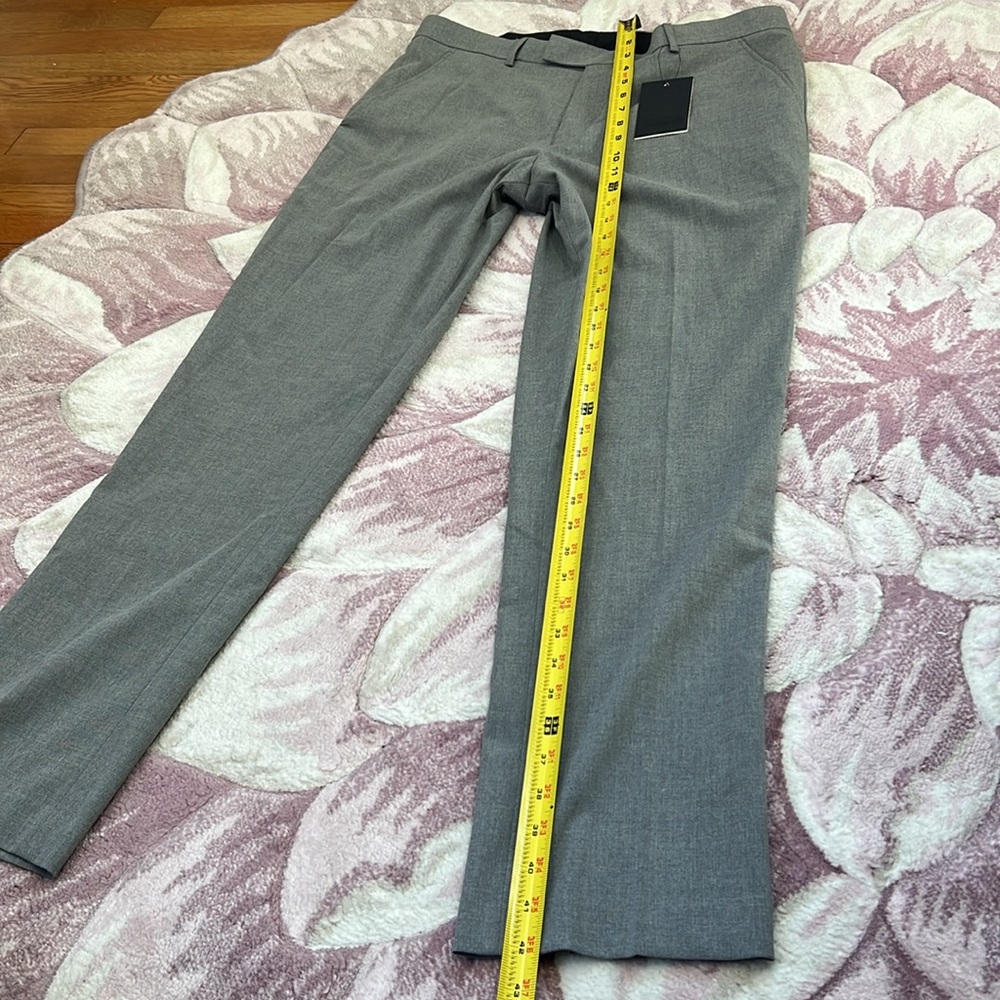 ASOS Design Slim Smart Dress Pants in Gray W34 L32 - Picture 9 of 12